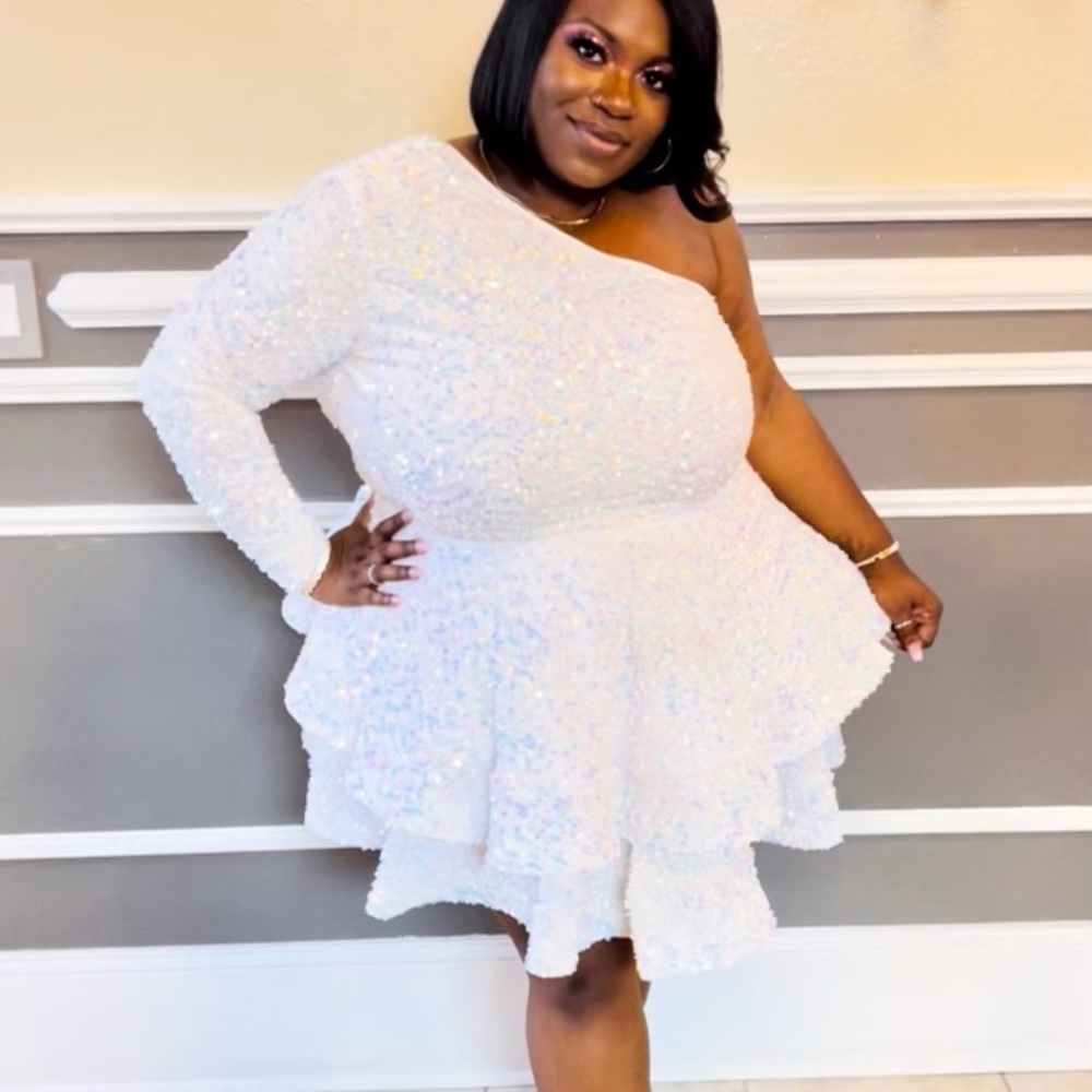 Beautiful Custom Made White Dress